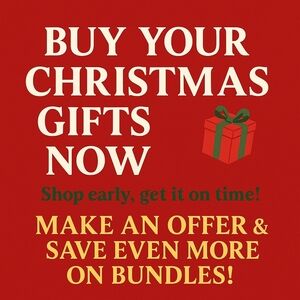 BUY YOUR CHRISTMAS GIFTS NOW!!!!